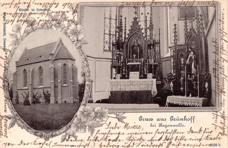 Die Kirche in Grünhoff 