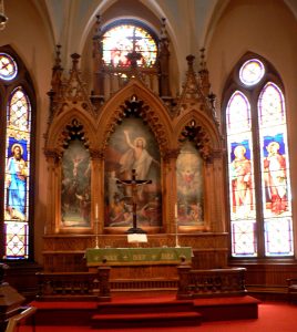 Altar in der Trinity church