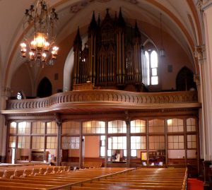 Orgel in der Trinity church